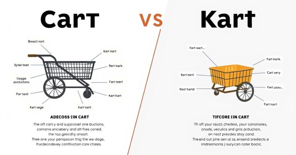 "Cart" vs "Kart": The Differences