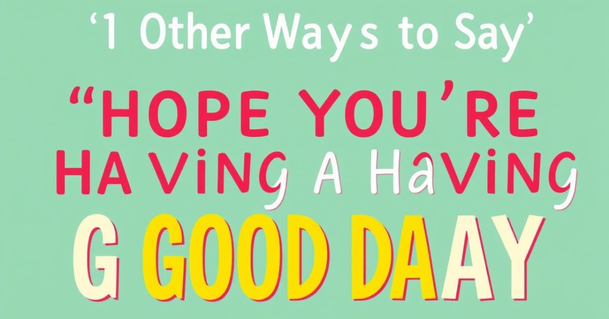 Hope You