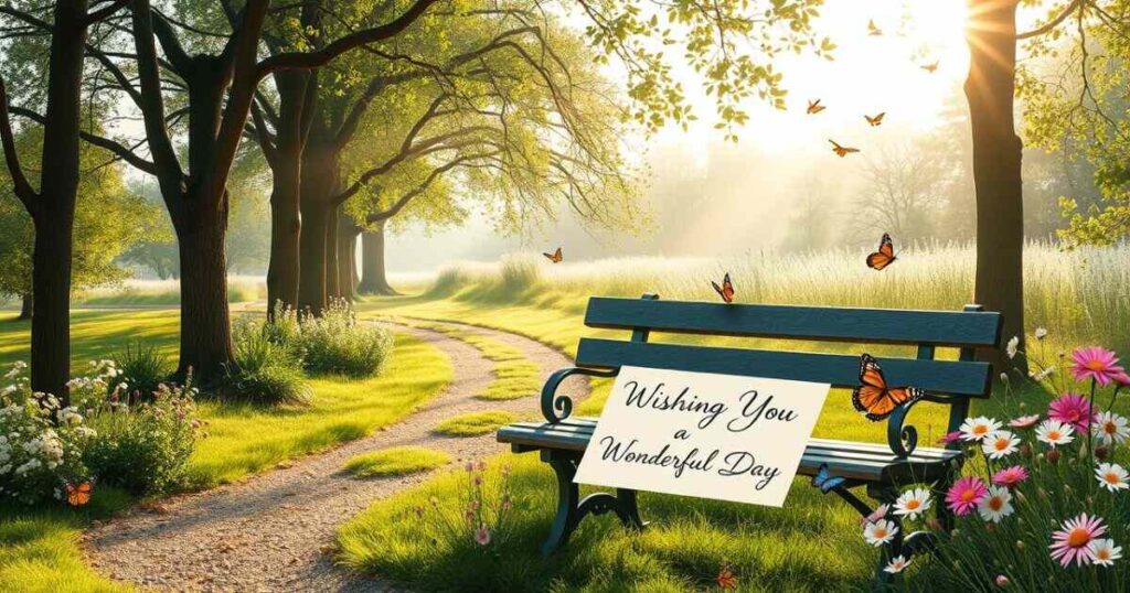 Wishing You a Wonderful Day