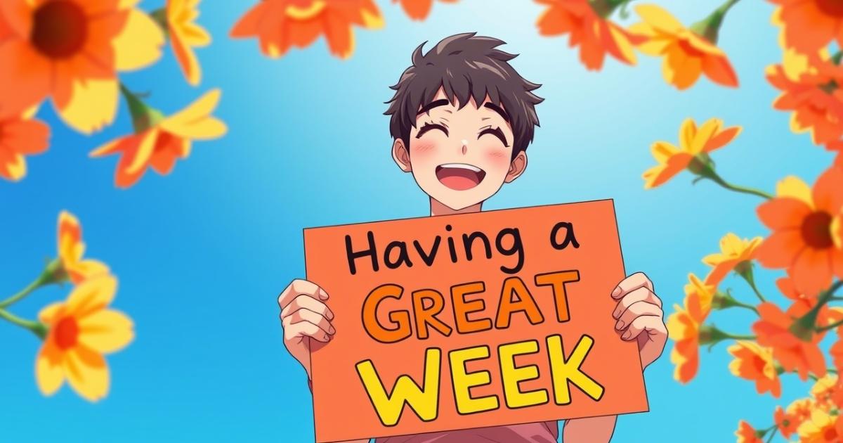Having a Great Week