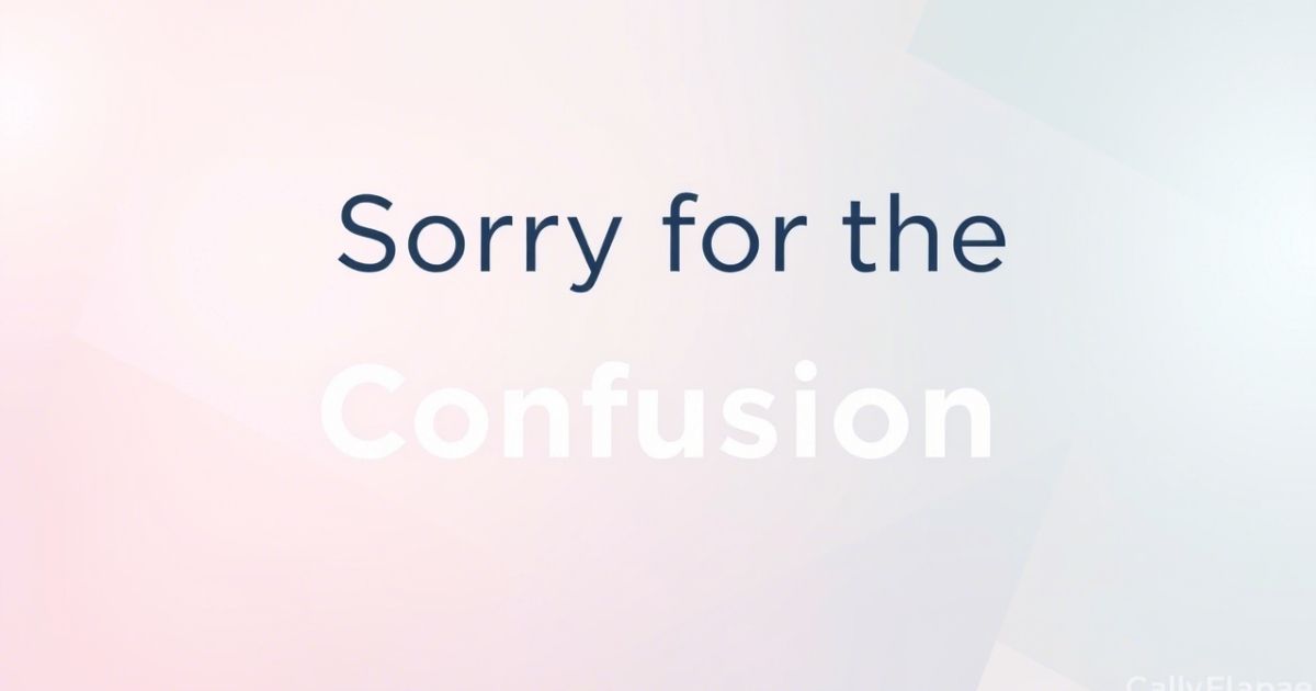 Confusion