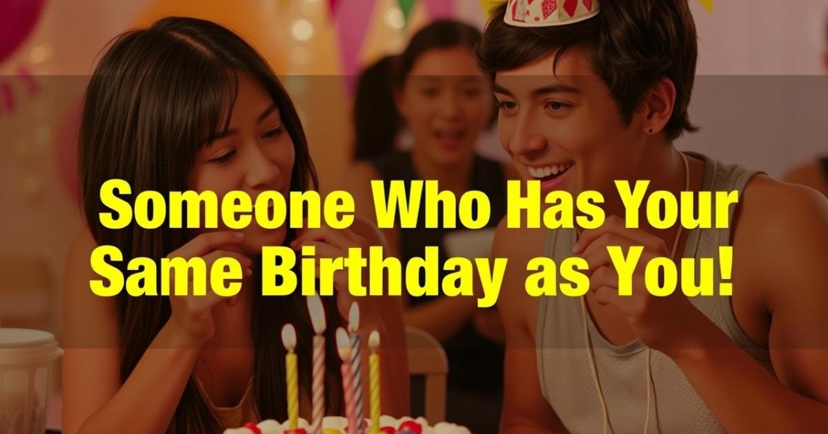 Someone