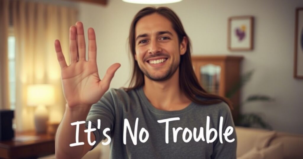 It’s No Trouble
